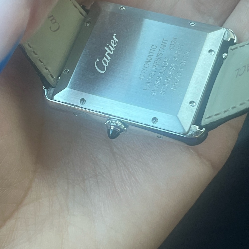 Cartier TANK MUST WATCH